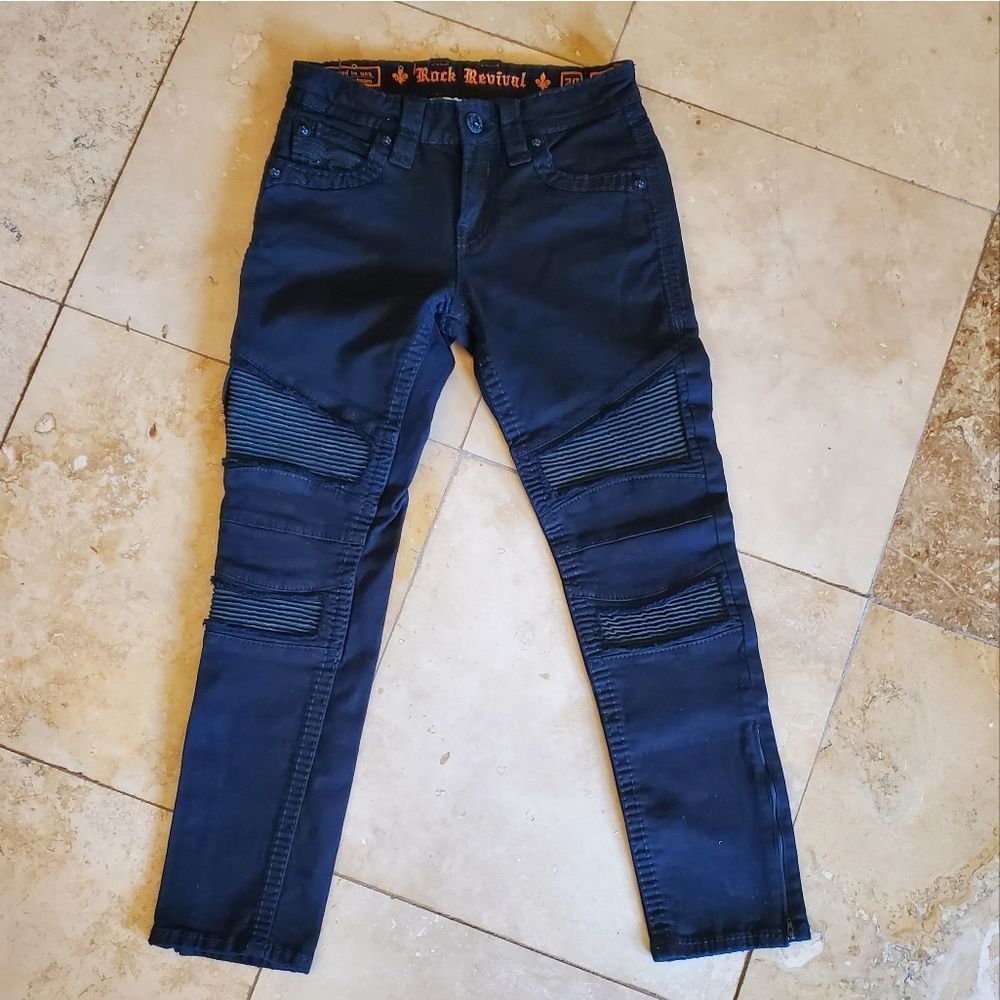 Rock Revival Alders Biker Jeans